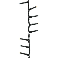 KAEMINGK Guirlande lumineuse 22,5 m 1000 LED câble vert Luxe Bicolore Blanc chaud et froid Bicolore Blanc chaud / Chaud doré - câble vert New