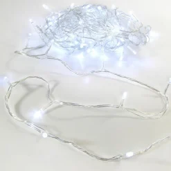 Feeric Lights & Christmas Guirlande lumineuse 50 m 500 LED câble transparent Timer Blanc froid Blanc Froid - câble transparent Clearance