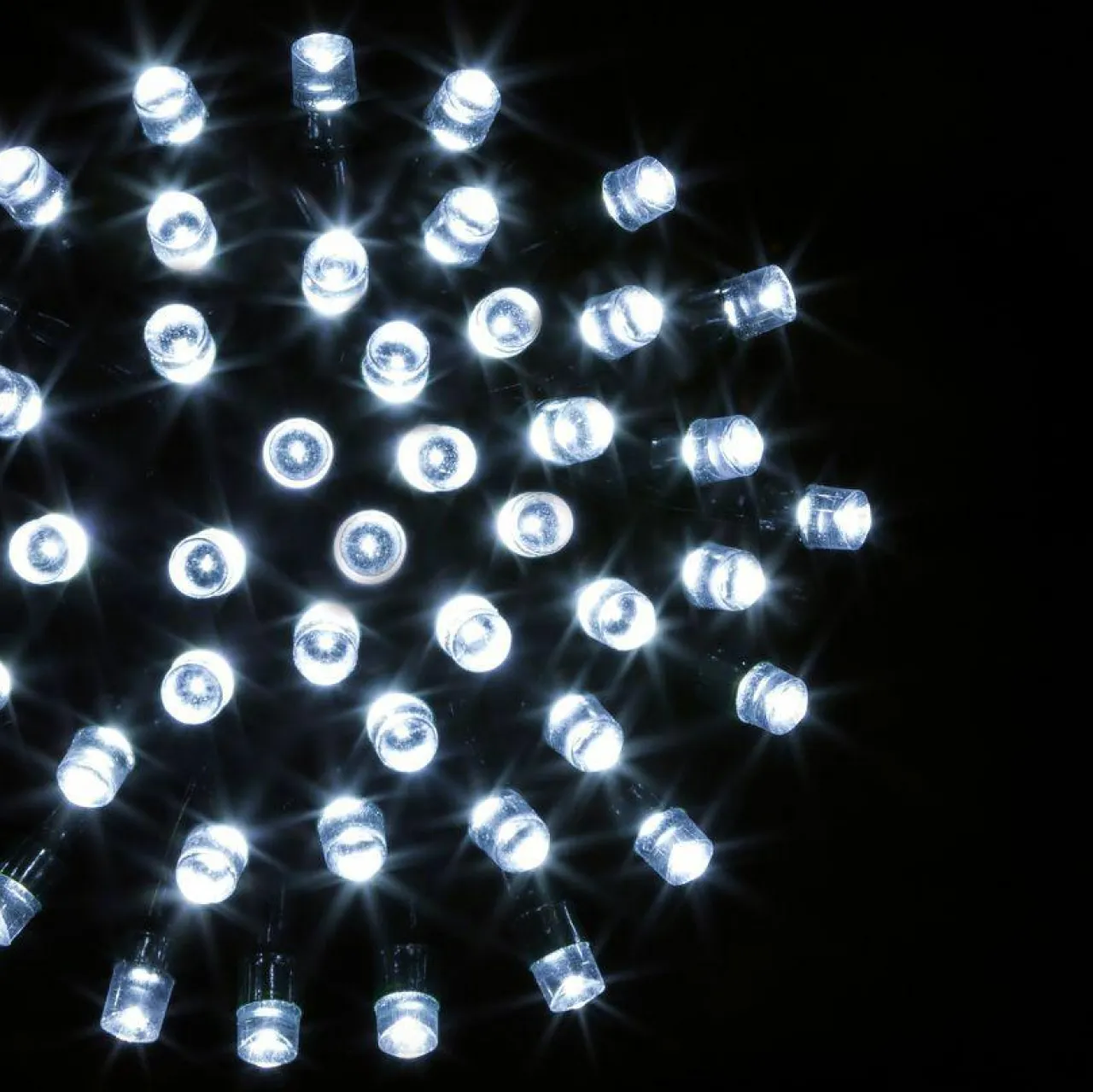 Feeric Lights & Christmas Guirlande lumineuse 30 m 300 LED câble vert Timer Blanc froid Blanc Froid - câble vert New
