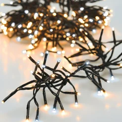 KOOPMAN Guirlande lumineuse 21,80 m 3000 LED câble noir Boa Bicolore Blanc chaud et froid Bicolore Blanc chaud / Froid - câble noir Online