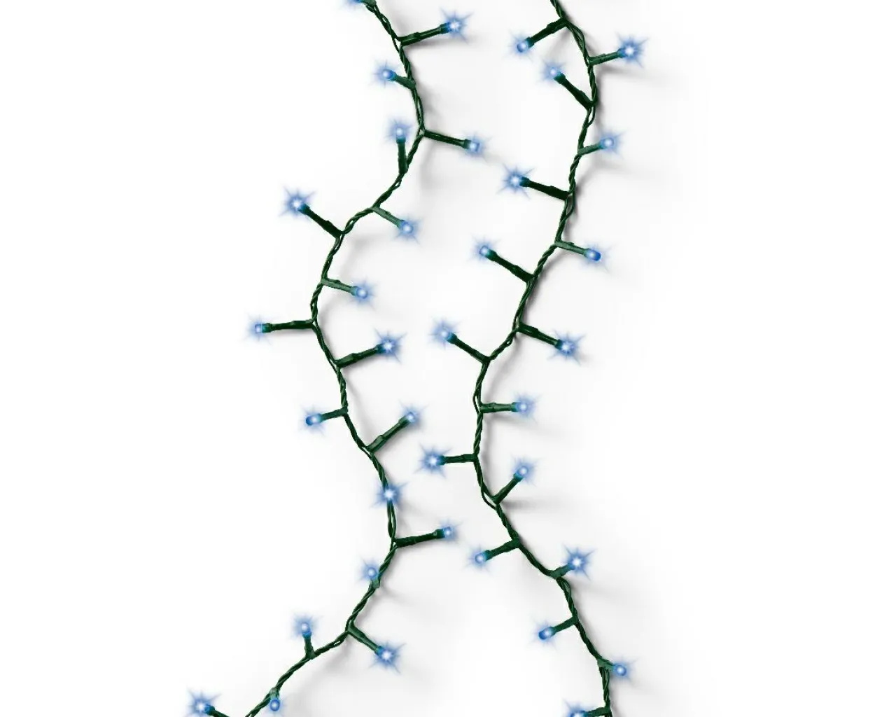 KAEMINGK Guirlande lumineuse 11 m 500 LED câble vert Luxe Bleu Bleu - câble vert Discount