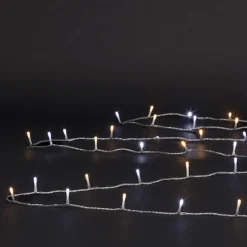 Feeric Lights & Christmas Guirlande lumineuse 10 m 100 LED câble noir Bicolore Blanc chaud et froid Bicolore Blanc chaud / Froid - câble noir Best