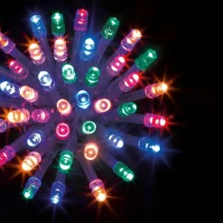 Feeric Lights & Christmas Guirlande lumineuse 20 m 200 LED câble transparent Timer Multicolore Multicolore - câble transparent Online