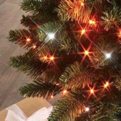 BLACHERE Guirlande lumineuse 8 m 128 LED câble transparent Flashing light Bicolore Orange et blanc froid Bicolore Orange / Blanc froid - câble transparent Sale