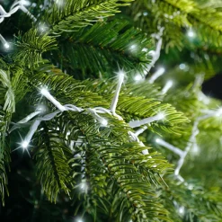 KAEMINGK Guirlande lumineuse 11 m 500 LED câble blanc Luxe Blanc froid Blanc Froid - câble blanc