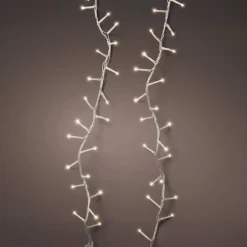 KAEMINGK Guirlande lumineuse 11 m 500 LED câble transparent Luxe Blanc chaud Blanc Chaud - câble transparent