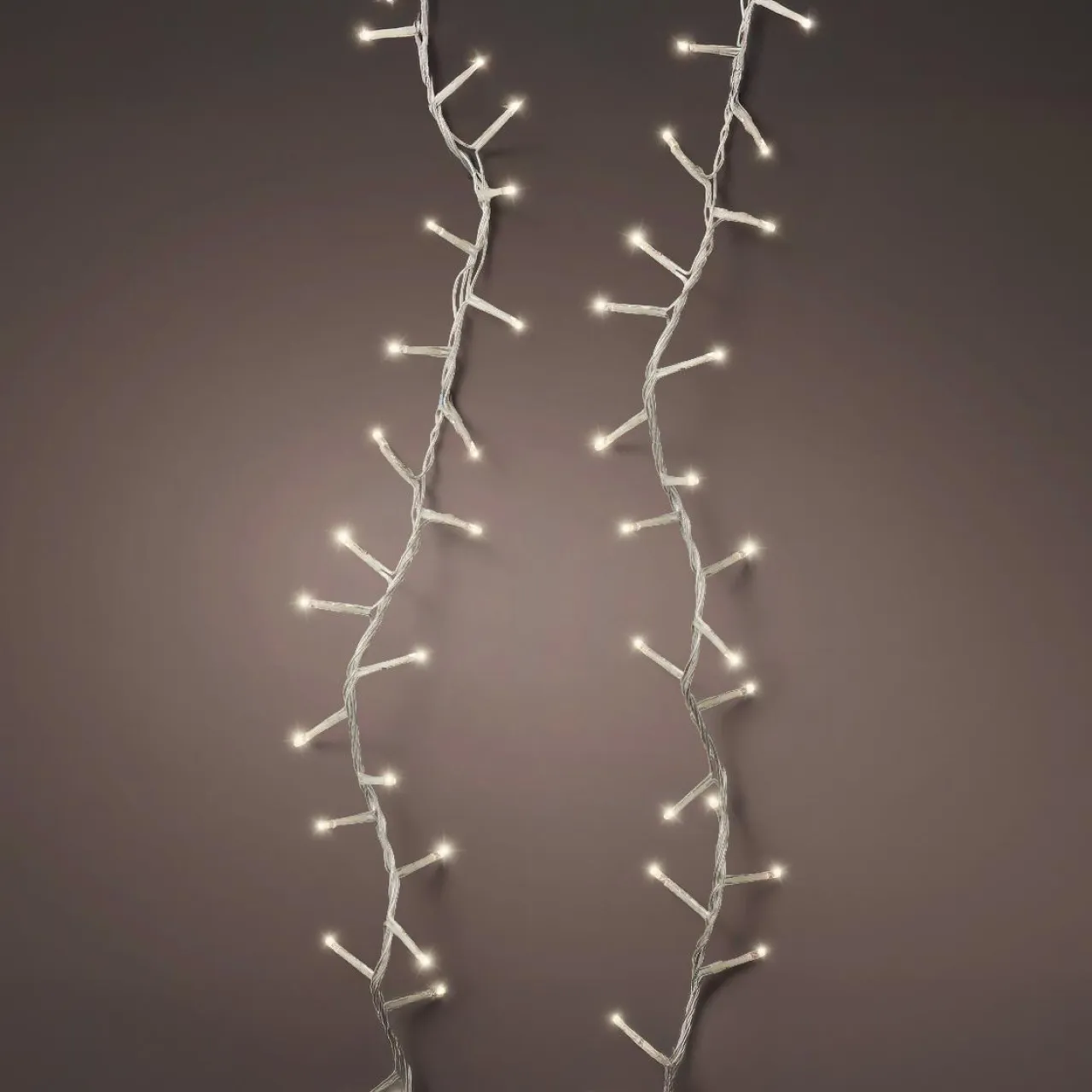KAEMINGK Guirlande lumineuse 11 m 500 LED câble transparent Luxe Blanc chaud Blanc Chaud - câble transparent
