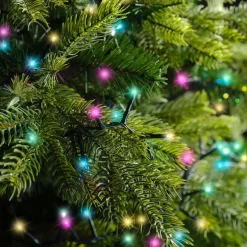 KAEMINGK Guirlande lumineuse 11 m 500 LED câble vert Luxe Multicolore pastel Multicolore Pastel Câble Vert Sale