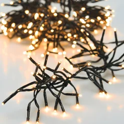 KOOPMAN Guirlande lumineuse 5,60 m 768 LED câble noir Boa Blanc chaud Blanc Chaud - câble noir Online