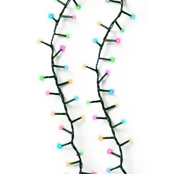 KAEMINGK Guirlande lumineuse 7,50 m 350 LED câble vert Luxe Multicolore pastel Multicolore Pastel Câble Vert Clearance