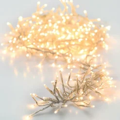 KOOPMAN Guirlande lumineuse 11 m 1512 LED câble transparent Boa Blanc chaud Blanc Chaud - câble transparent Online