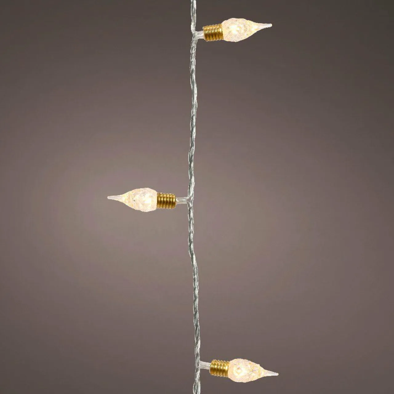 KAEMINGK Guirlande lumineuse 18 m 180 LED câble transparent Vintage Blanc chaud Blanc Chaud - câble transparent Discount