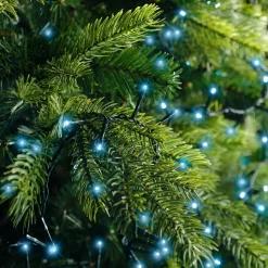 KAEMINGK Guirlande lumineuse 22,5 m 1000 LED câble vert Luxe Bleu Bleu - câble vert Hot
