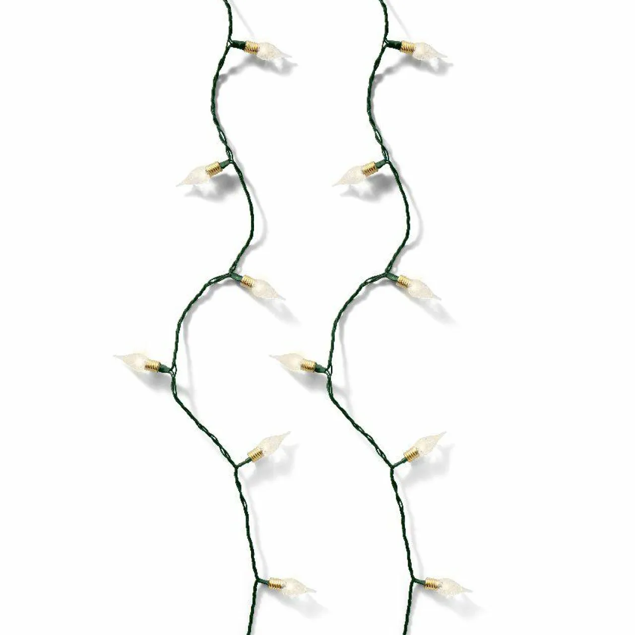 KAEMINGK Guirlande lumineuse 18 m 180 LED câble vert Vintage Blanc chaud Blanc Chaud - câble vert New