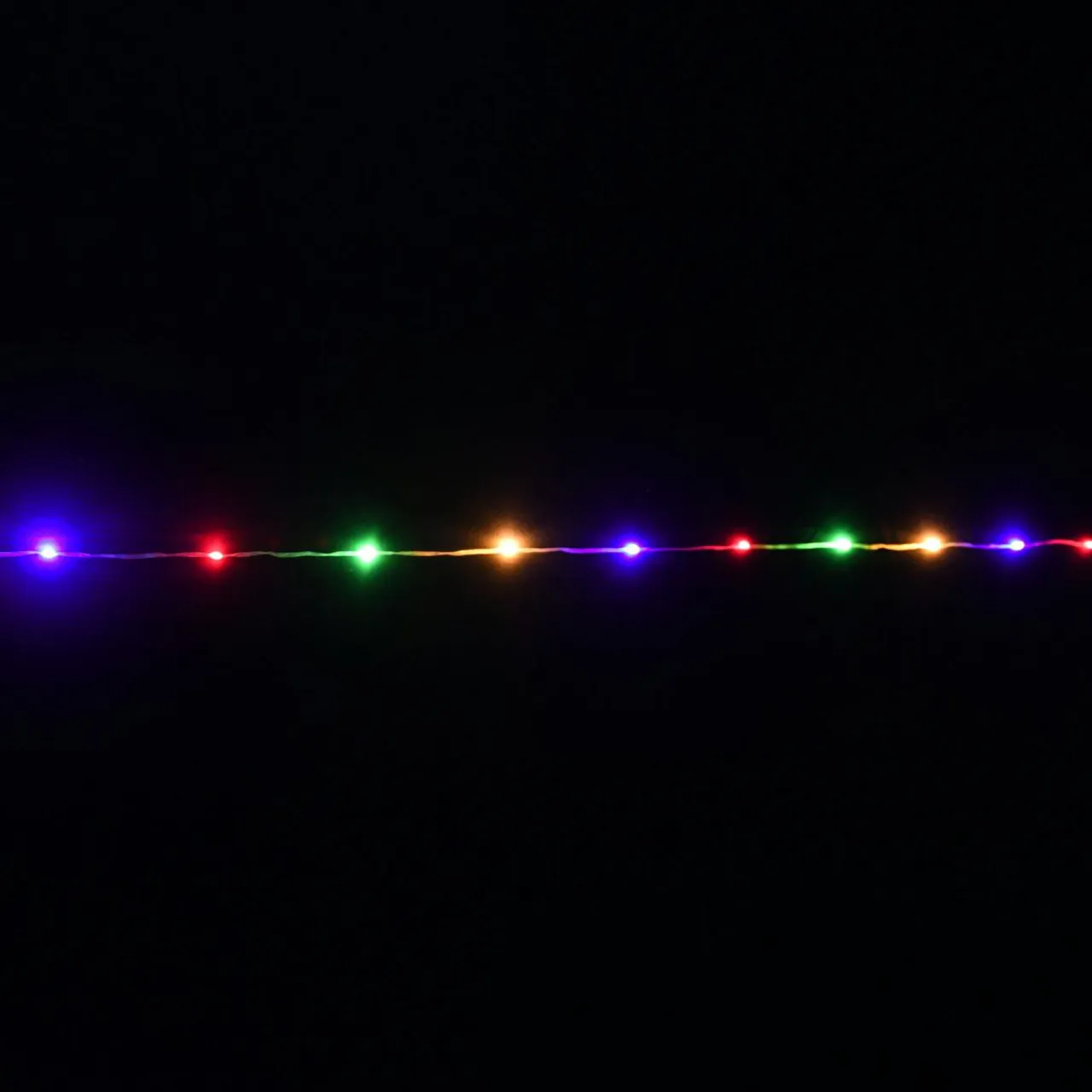 BLACHERE Guirlande lumineuse 10 m 100 Micro LED câble transparent Super brillante Multicolore Online