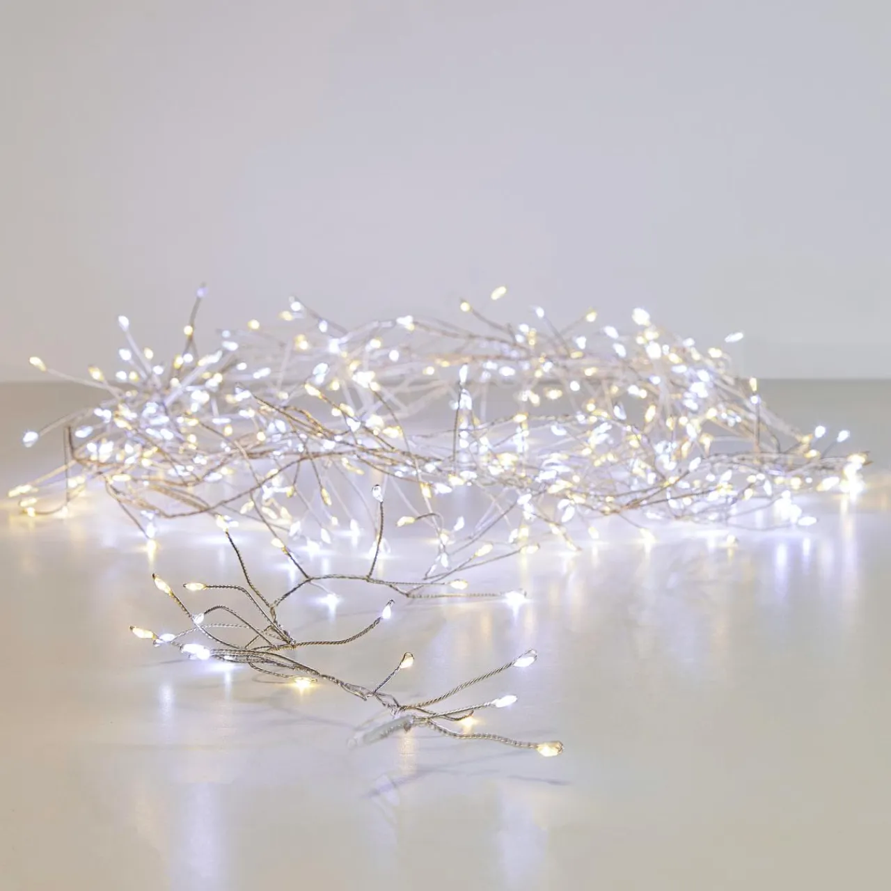 KAEMINGK Guirlande lumineuse 6 m 480 Micro LED câble argent Luxe bicolore Blanc chaud et froid Bicolore Blanc chaud / Froid - câble argent Online