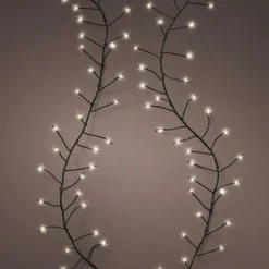KAEMINGK Guirlande lumineuse 6 m 480 Micro LED câble noir Luxe Blanc chaud Blanc Chaud - câble noir
