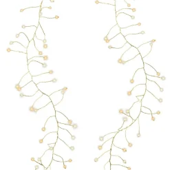 KAEMINGK Guirlande lumineuse 6 m 480 Micro LED câble or Luxe bicolore Blanc chaud et froid Bicolore Blanc chaud / Blanc froid - Câble Or New