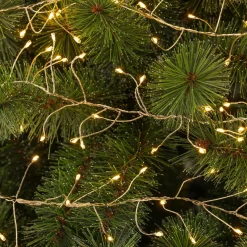 KAEMINGK Guirlande lumineuse 12 m 960 Micro LED câble argent Luxe Blanc chaud Blanc Chaud - câble argent
