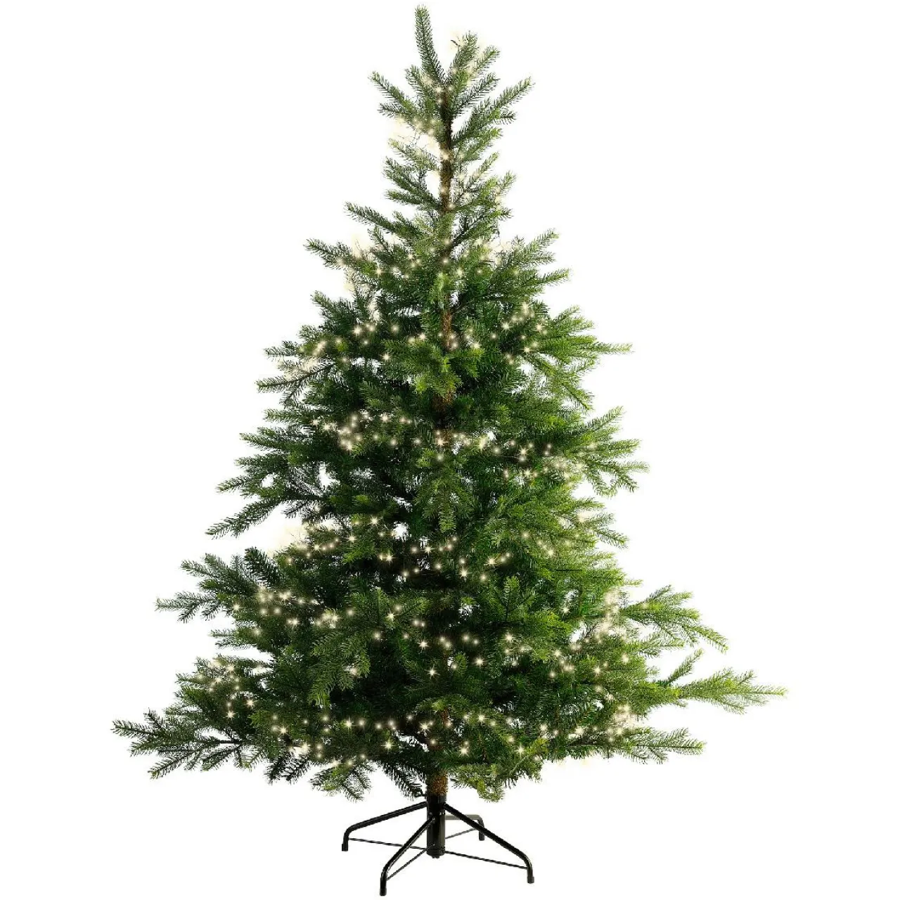 KAEMINGK Guirlande lumineuse 12 m 960 Micro LED câble noir Luxe Blanc chaud Blanc Chaud - câble noir Discount