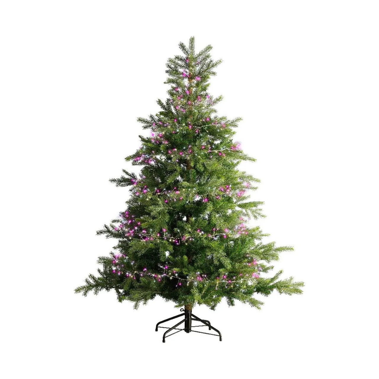 KAEMINGK Guirlande lumineuse 12 m 960 Micro LED câble argent Luxe Tricolore Rose blanc chaud et froid Tricolore Rose Blanc chaud / froid - câble argent Online