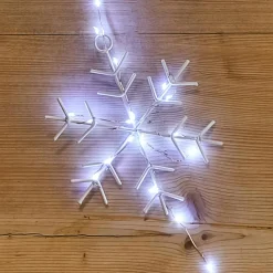 KAEMINGK Guirlande lumineuse 2,25 m 160 micro LED Cristaux de neige Blanc froid New