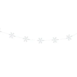 KAEMINGK Guirlande lumineuse 2,25 m 160 micro LED Cristaux de neige Blanc froid New
