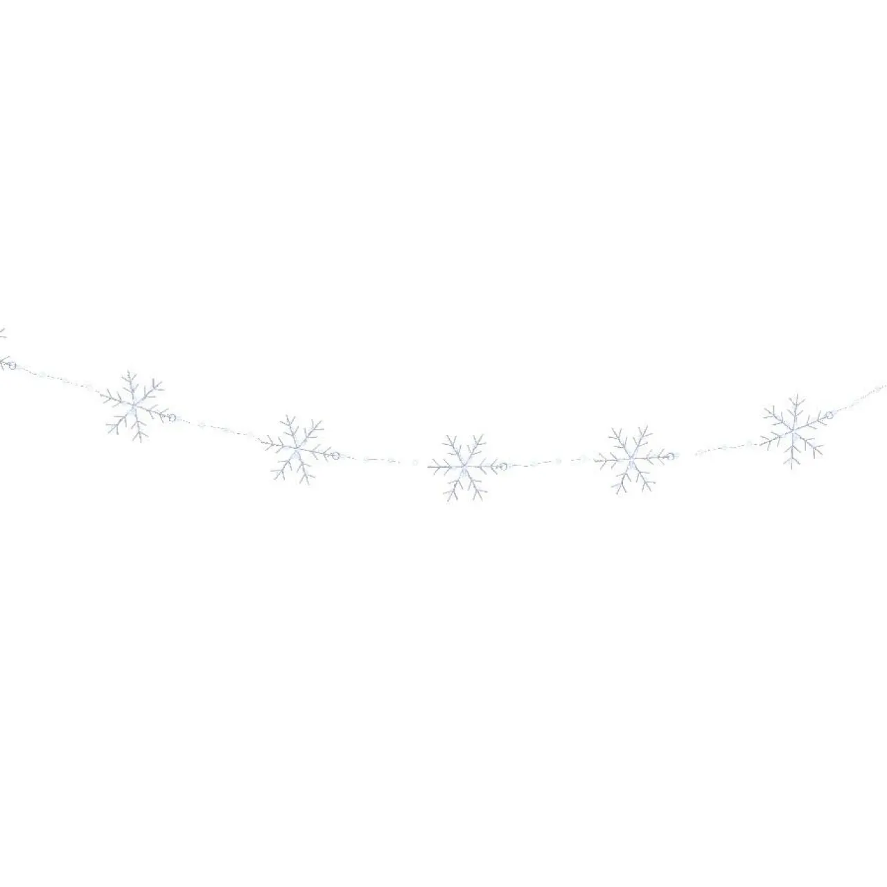 KAEMINGK Guirlande lumineuse 2,25 m 160 micro LED Cristaux de neige Blanc froid New