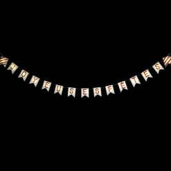 Feeric Lights & Christmas Guirlande lumineuse à piles 15 LED (5 m) "Joyeux Noel" Blanc chaud Sale