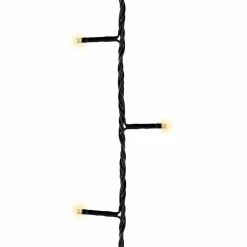 KAEMINGK Guirlande lumineuse à piles 27,50 m 368 LED câble noir Durawise Blanc chaud Blanc Chaud - câble noir Outlet