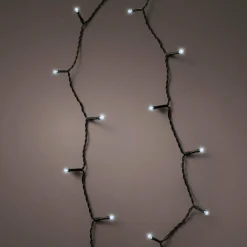 KAEMINGK Guirlande lumineuse à piles 14,30 m 192 LED câble noir Durawise Blanc froid Blanc Froid - câble noir Outlet