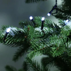 KAEMINGK Guirlande lumineuse à piles 3,50 m 48 LED câble noir Durawise Blanc froid Blanc Froid - câble noir Sale