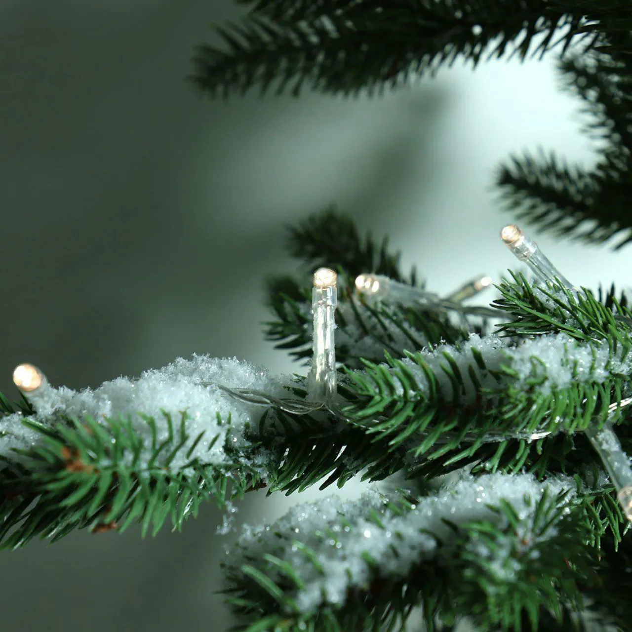 KAEMINGK Guirlande lumineuse à piles 3,50 m 48 LED câble transparent Durawise Blanc chaud Blanc Chaud - câble transparent Sale