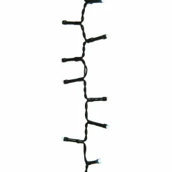 KAEMINGK Guirlande lumineuse à piles 4,70 m 192 LED câble noir Durawise Blanc froid Blanc Froid - câble noir Online