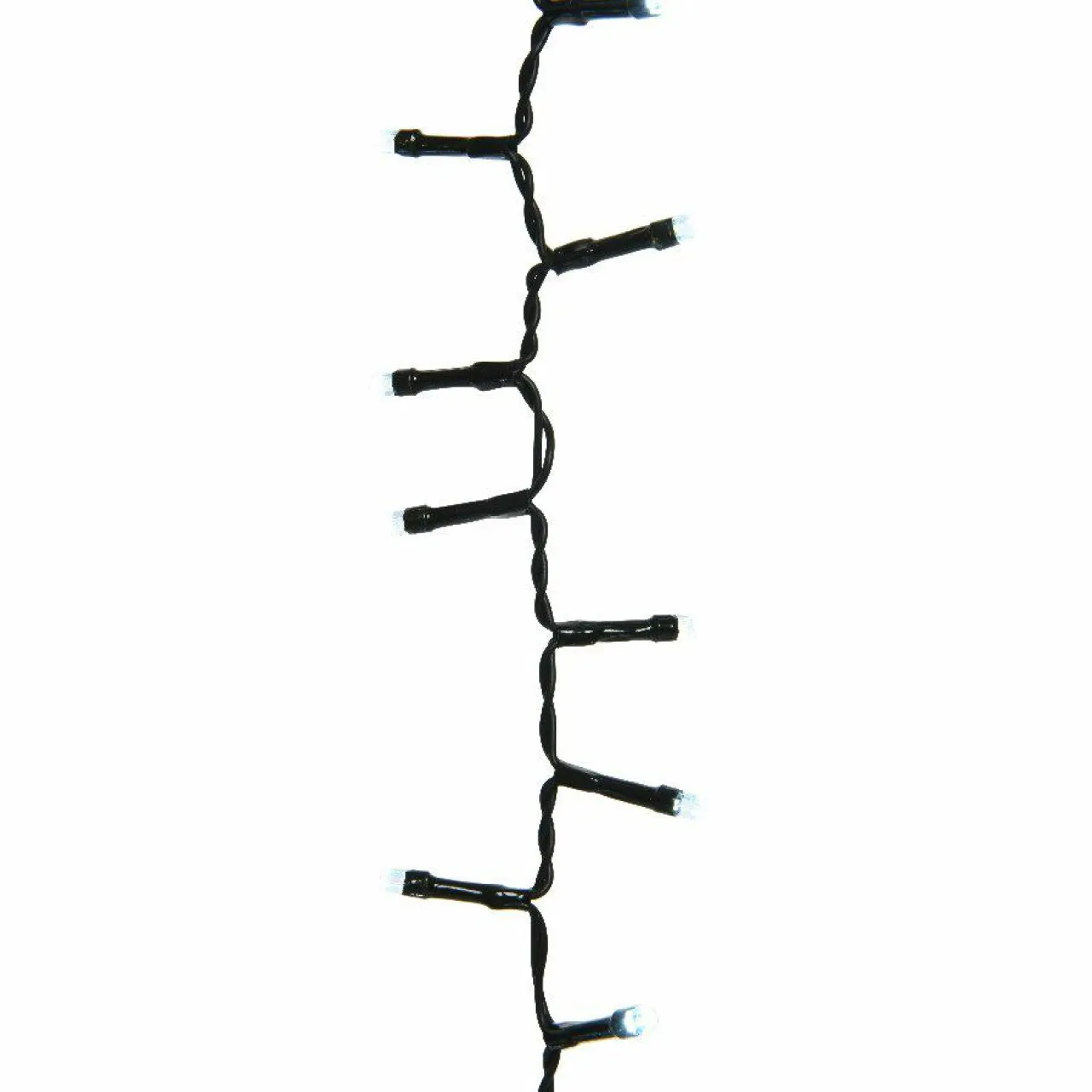 KAEMINGK Guirlande lumineuse à piles 4,70 m 192 LED câble noir Durawise Blanc froid Blanc Froid - câble noir Online