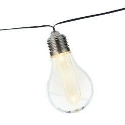 KAEMINGK Guirlande lumineuse solaire 10 LED (4,5 m) Guinguette clignotante Blanc chaud Online