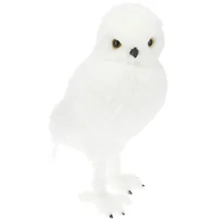 KOOPMAN Hibou de Noël (H49 cm) Givrous Blanc Discount