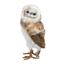 KOOPMAN Hibou de Noël à poser (H49 cm) Pipa plumage Beige Sale