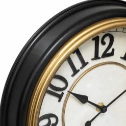 ATMOSPHERA Horloge murale (D29 cm) Nell Marron Discount