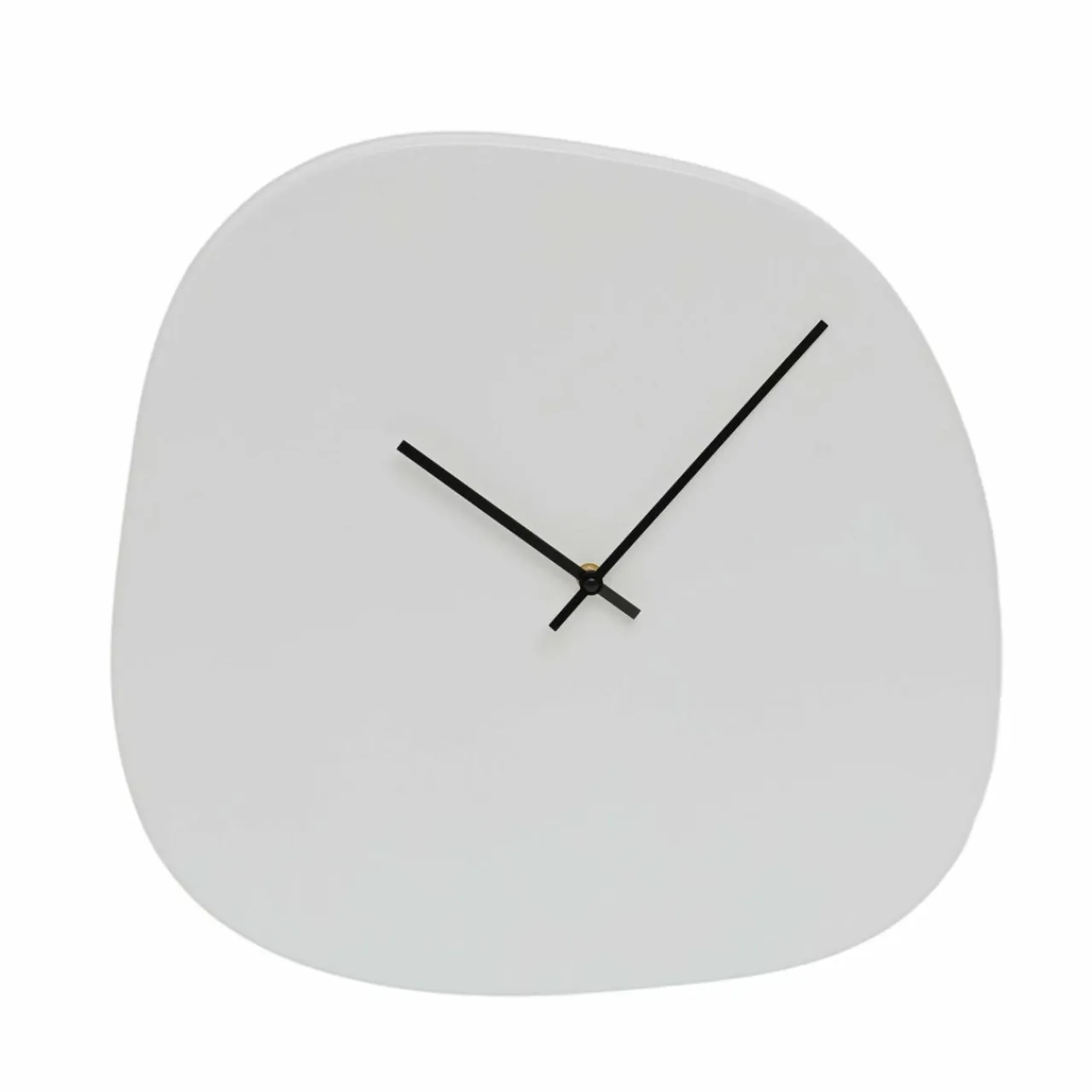 EMINZA Horloge murale en bois (D45 cm) Bélem Blanc Clearance
