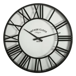 ATMOSPHERA Horloge Silence (D35 cm) Clock Noir Clearance