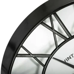 ATMOSPHERA Horloge Silence (D35 cm) Clock Noir Clearance