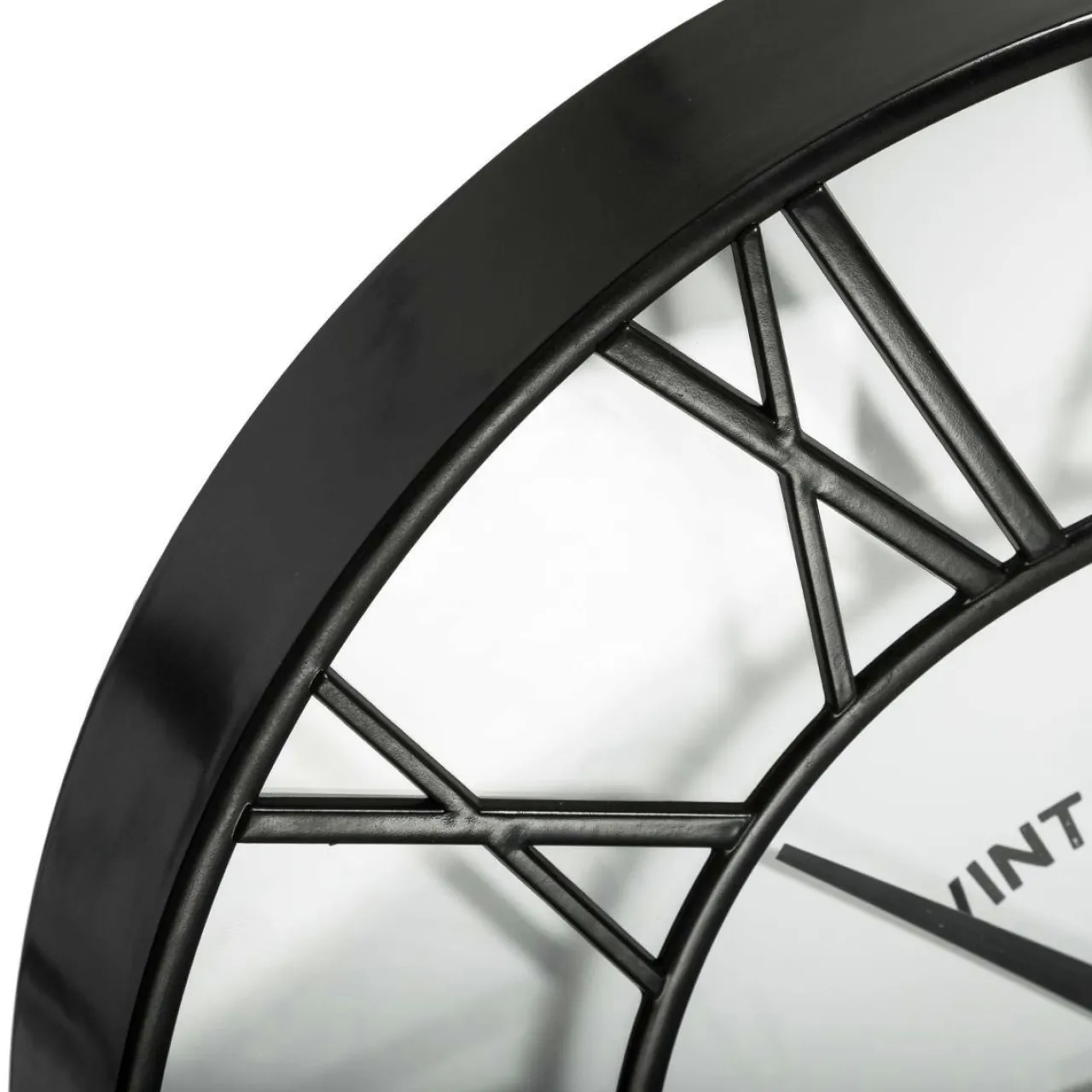 ATMOSPHERA Horloge Silence (D35 cm) Clock Noir Clearance
