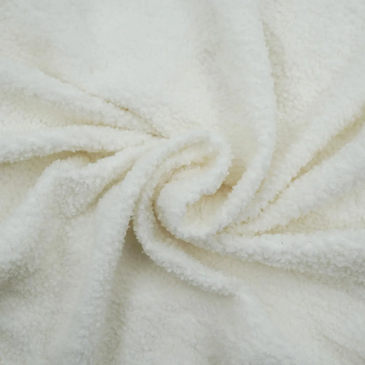 douceur d'intu017drieur Housse de canapé effet bouclette (225 x 245 cm) Laina Ecru Discount
