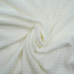douceur d'intu017drieur Housse de canapé extensible effet gaufré (225 x 245 cm) Sacha Blanc Best