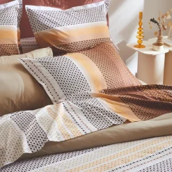 TRADILINGE Housse de couette coton (280 x 240 cm) Niagara châtaigne Marron Sale