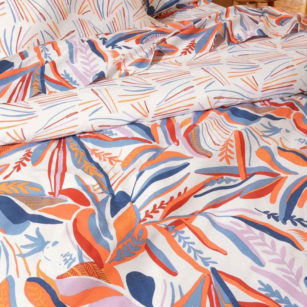 TRADILINGE Housse de couette coton (260 x 240 cm) Perroquet Salsa Multicolore Online