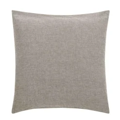 douceur d'intu017drieur Housse de couette et deux taies d'oreiller coton (240 x 220 cm) Meline Gris Anthracite Sale
