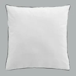 DOUCEUR D'INTERIEUR Housse de couette et deux taies coton lavé (240 x 220 cm) Linette he Blanc Hot