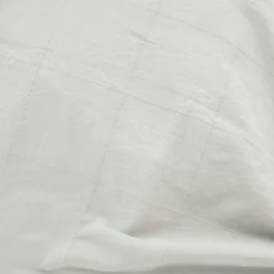 douceur d'intu017drieur Housse de couette et deux taies d'oreiller coton lavé (240 x 220 cm) Linella Blanc New